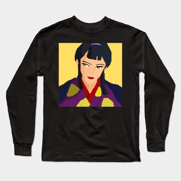 lady eboshi pixie Long Sleeve T-Shirt by aphro